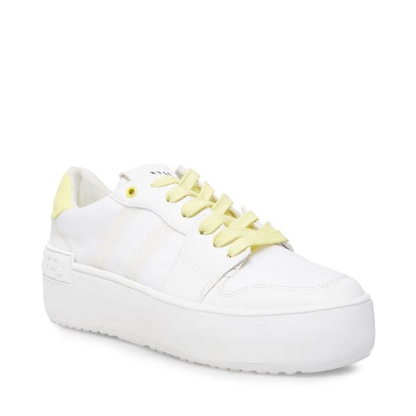 Steve Madden Zayden Women's Sneakers White Multicolor | SM-301CF