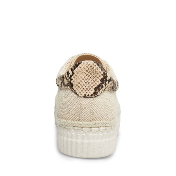 Steve Madden Zelena Tan Women's Sneakers Brown | SM-052HQ