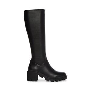 Steve Madden Aberdeen Women's Boots Black | SM-198SW