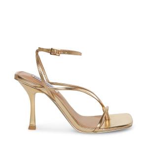 Steve Madden Annie Champagne Women's Heels Camouflage | SM-974SL