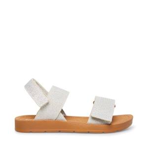 Steve Madden Apasquel Kids' Sandals White | SM-256GW