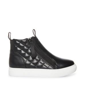 Steve Madden Areggie Kids' Sneakers Black | SM-089WB