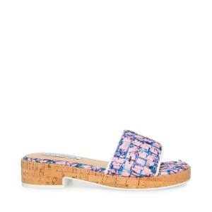 Steve Madden Aria Women's Sandals Pink Multicolor | SM-529QS