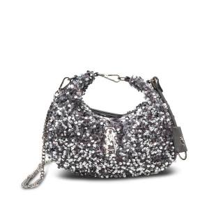 Steve Madden Bbrenda Sequins Women's Crossbody Bags Silver | SM-582ZT