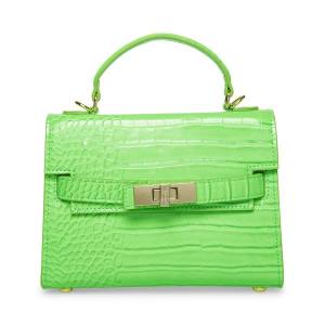 Steve Madden Bdignify Crocodile Women's Crossbody Bags Light Green | SM-187IV