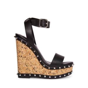 Steve Madden Behati Women's Sandals Black | SM-324HW