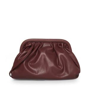 Steve Madden Bnikki Burgundy Women's Shoulder Bags Burgundy | SM-968WL