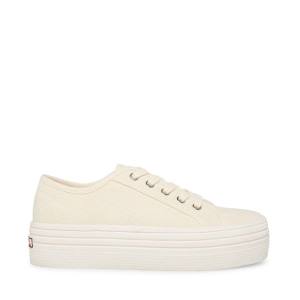 Steve Madden Bobbi 30 Bone Women's Sneakers Beige | SM-165FC