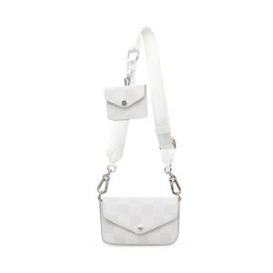 Steve Madden Bperks Women's Shoulder Bags White | SM-321VX