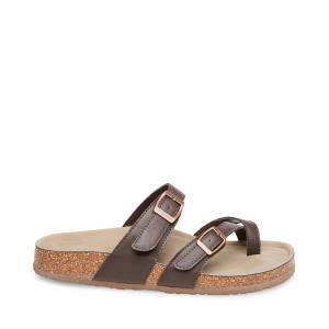 Steve Madden Bryceee Women's Sandals Dark Brown | SM-231LR