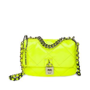 Steve Madden Bterra Patent Women's Shoulder Bags Yellow | SM-041WA