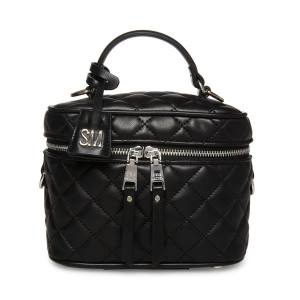 Steve Madden Bvanity Quilted Women's Crossbody Bags Black | SM-930QT