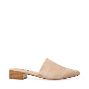 Steve Madden Cairo Camel Suede Women's Flat Shoes Brown | SM-615FU