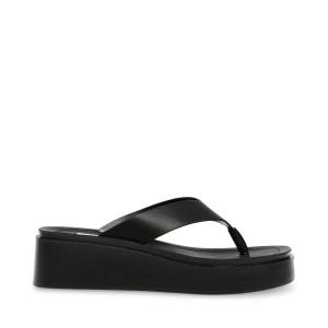 Steve Madden Carlene Women's Sandals Black | SM-892DJ