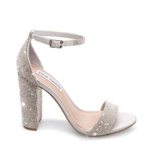 Steve Madden Carrson-r Women's Heels Crystal | SM-726VX