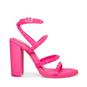 Steve Madden Cellini Women's Heels Pink | SM-638IO