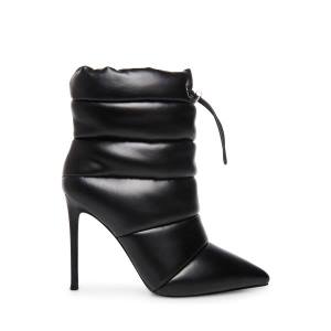 Steve Madden Cloak Women's Booties Black | SM-543QD