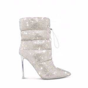 Steve Madden Cloak-r Women's Booties Diamond | SM-897PW