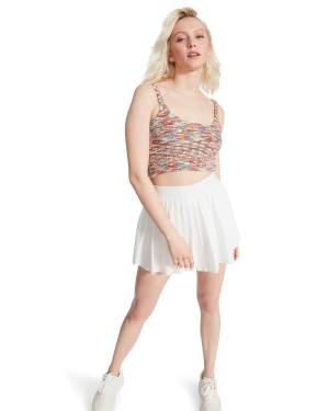 Steve Madden Cozy Knit Tank Women's Tops Red | SM-803XR