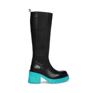 Steve Madden Dacy Women's Boots Black Blue | SM-576ZC