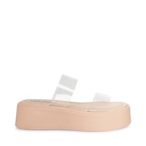 Steve Madden Dorian Women's Sandals Clear | SM-903EY