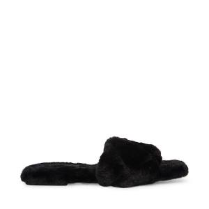 Steve Madden Dreams Women's Slippers Black | SM-347WS