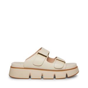 Steve Madden Elke Women's Sandals White | SM-528LV