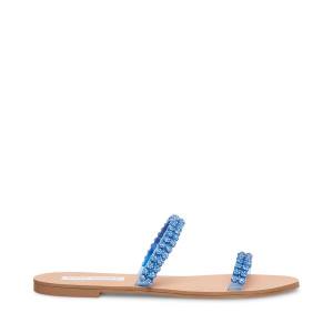 Steve Madden Felicia Women's Sandals Blue | SM-406LZ