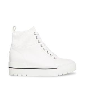 Steve Madden Felix Women's Sneakers White | SM-629TY