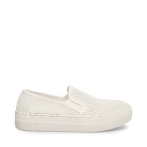 Steve Madden Gills-m Women's Loafers White | SM-381CO