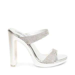 Steve Madden Glassy-r Women's Heels Diamond | SM-731KI