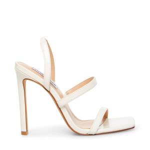 Steve Madden Grade Women's Heels White | SM-380HI