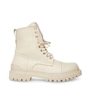 Steve Madden Guard Bone Men's Boots Beige | SM-198KM