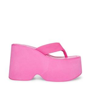 Steve Madden Gwen Women's Sandals Pink | SM-750XO