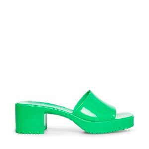 Steve Madden Harlin Women's Sandals Green | SM-673CO