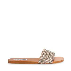 Steve Madden Heather Natural Women's Sandals Beige | SM-394RB