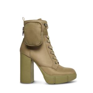 Steve Madden Herrick Women's Booties Green | SM-041HR