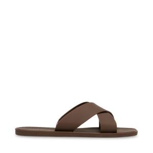 Steve Madden Horizon Women's Sandals Brown | SM-570SK