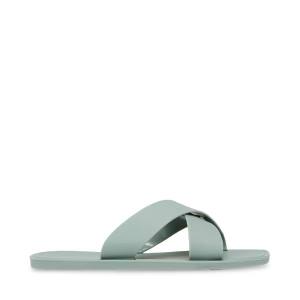 Steve Madden Horizon Women's Sandals Light Blue | SM-201ZH