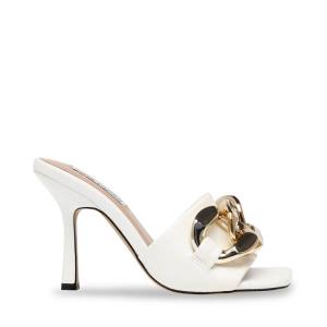 Steve Madden Jamilla Women's Heels White | SM-539DG