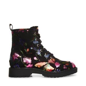 Steve Madden Jbettyy Kids' Booties Black Multicolor | SM-159KD