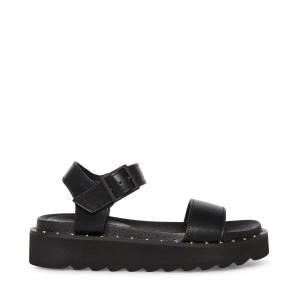 Steve Madden Jdariaa Kids' Sandals Black | SM-027RZ