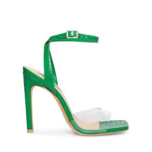 Steve Madden Jessenia Women's Heels Green | SM-897VN