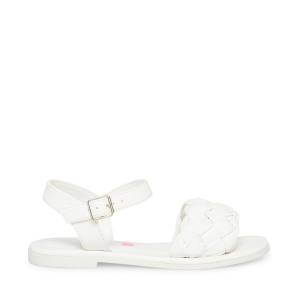 Steve Madden Jkarina Kids' Sandals White | SM-410GL