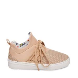 Steve Madden Jlancer Blush Kids' Sneakers Pink | SM-082RE