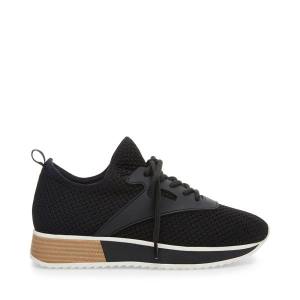 Steve Madden Jonnie Women's Sneakers Black | SM-375GV