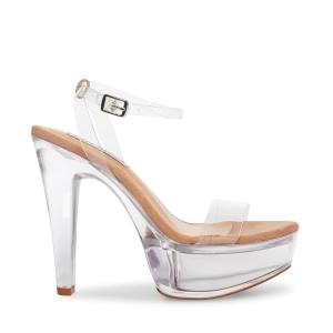 Steve Madden Julien Women's Heels Clear | SM-349KC