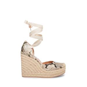 Steve Madden Lani Snake Women's Sandals Gold Snake | SM-072QH