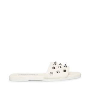 Steve Madden Laverne Bone Women's Sandals Beige | SM-874GX