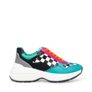 Steve Madden Leader Bright Women's Sneakers Light Multicolor | SM-104HG